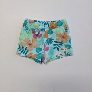 Jumping Beans Tropical Leaf Print Shorts - Multicolor